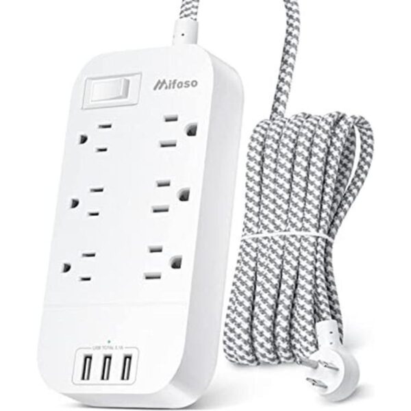 Regleta de alimentación cable de extensión de enchufe_1