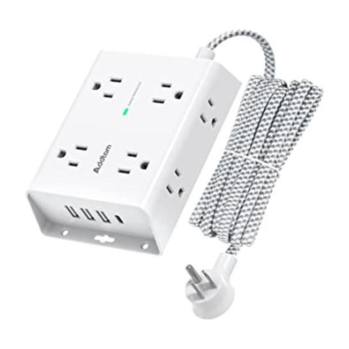 Regleta protectora contra sobretensiones de 10 pies de