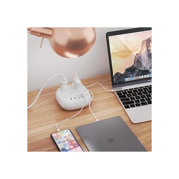 Regleta de alimentación USB de Ceptics Protección contra_2