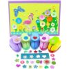 Regilt Juego de 6 perforadoras de papel con 10 papeles de