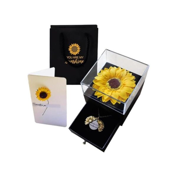 Regalos de girasol artificial para mujeres ella hija