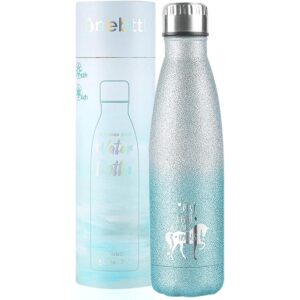 Regalos de caballos para niñas mujeres botella de agua