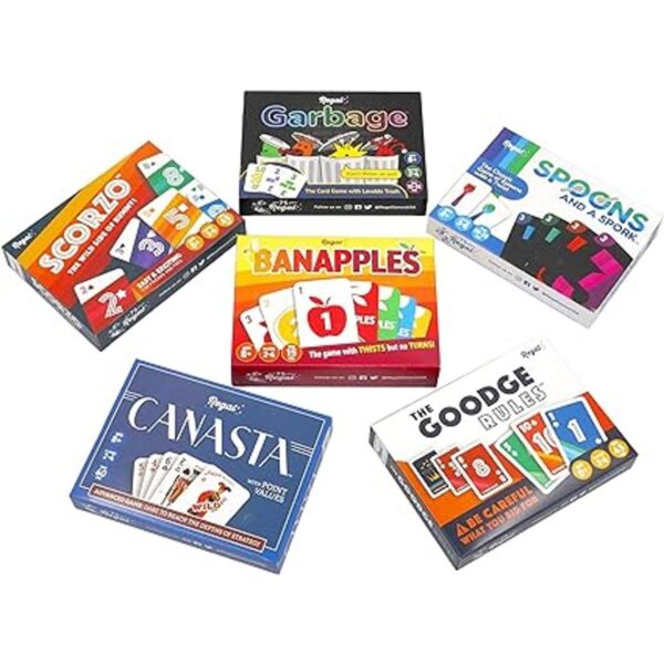 Regal Games Paquete de juegos familiares Mega Card con_2