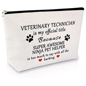 Regalo de técnico veterinario para mujer bolsa de_1