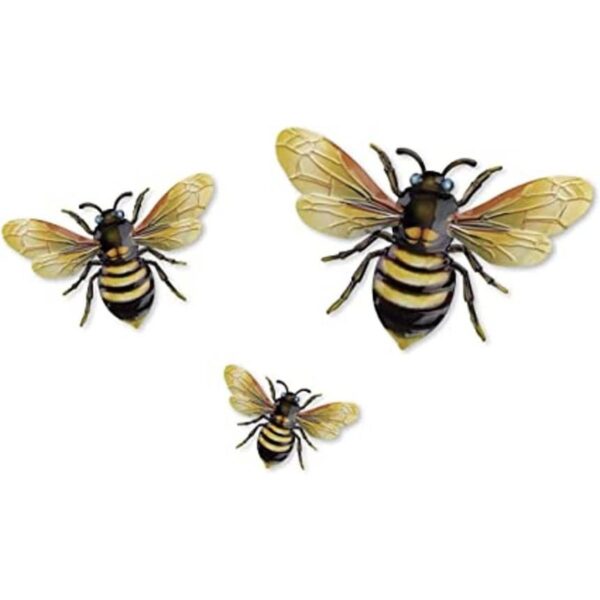Regals Luster Bee Juego de decoración de pared 3_1