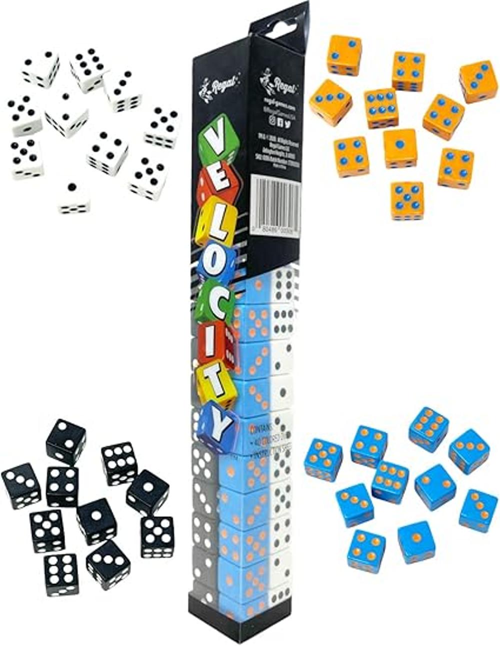 Regal Games Juego de dados Velocity Compatible con Tenzi