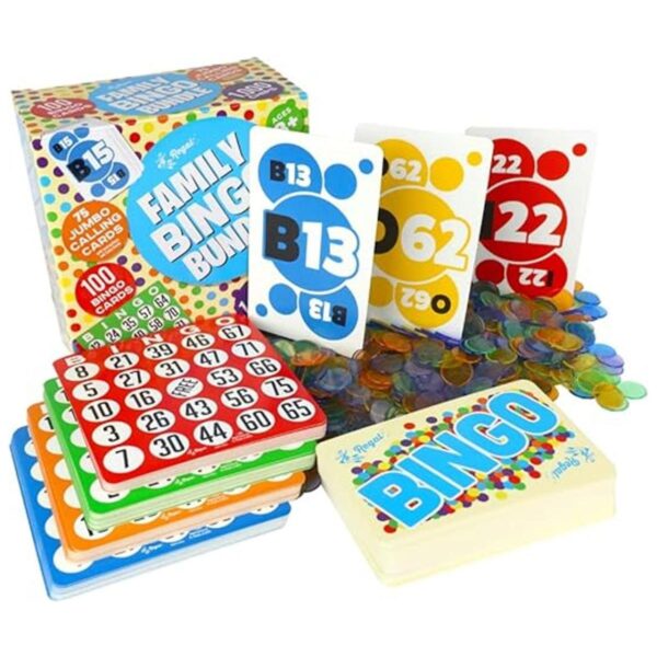 Regal Games Paquete de bingo familiar Incluye 100_1
