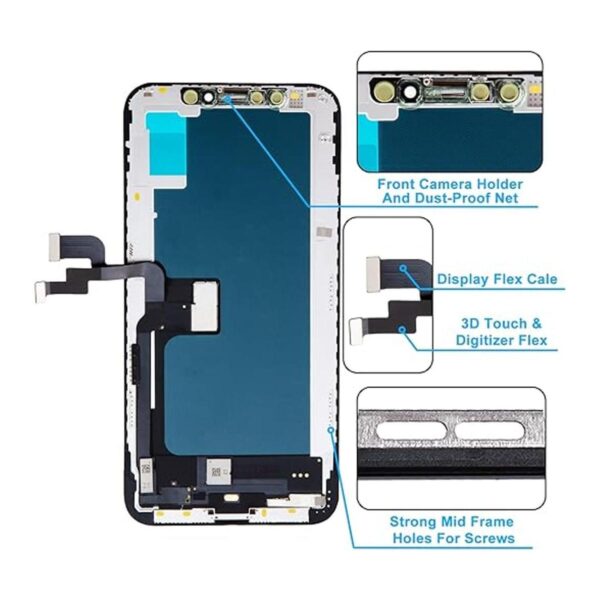 Reemplazo de pantalla premium para iPhone Xs 58_2
