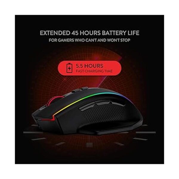 Redragon M686 Mouse inalámbrico para juegos 16000 DPI_6