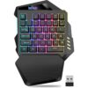 RedThunder Teclado inalámbrico para juegos con una sola_1