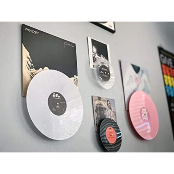 Record Props Pantalla de discos de vinilo combina vinilo
