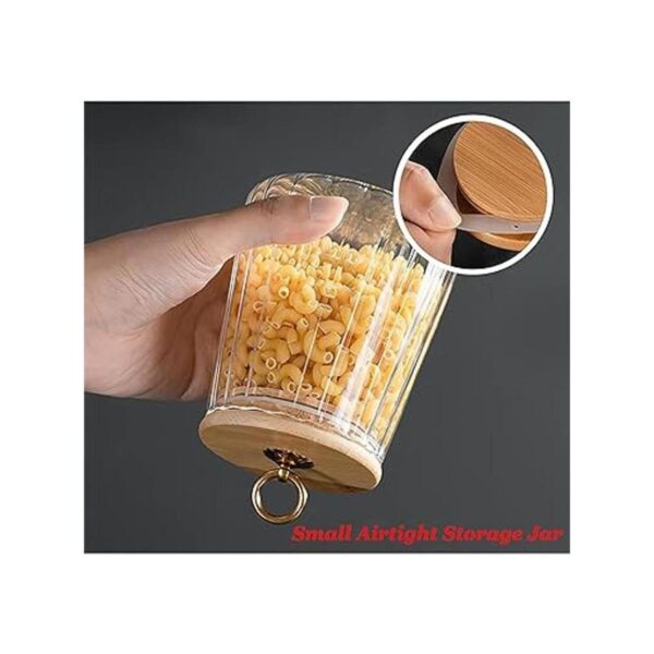 Recipiente de cristal para nueces de café hermético_2