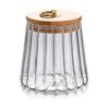 Recipiente de cristal para nueces de café hermético_1