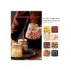 Recipiente de cristal para nueces de café hermético_6