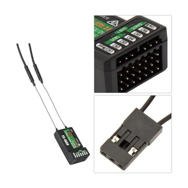 Receptor Flysky RC FSiA6B 2.4G 6 canales iBus PPM receptor_5