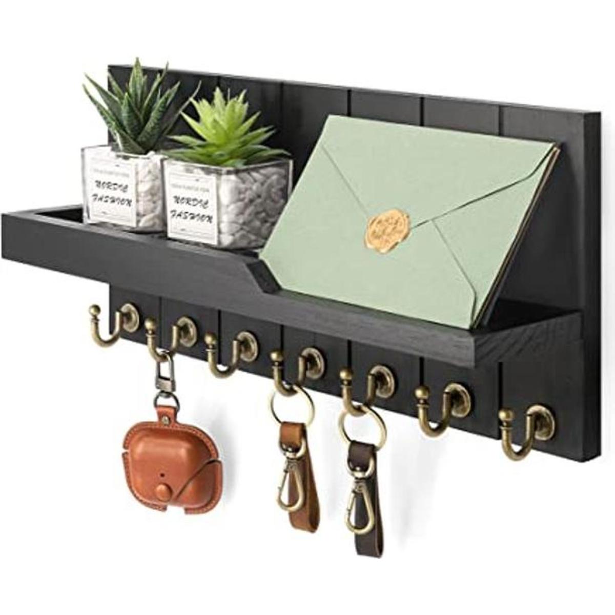 Rebee Vision Soporte decorativo para llaves y correos para