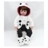 Reborn Baby Girl Dolls Clothes 18 inch Panda Outfits_5