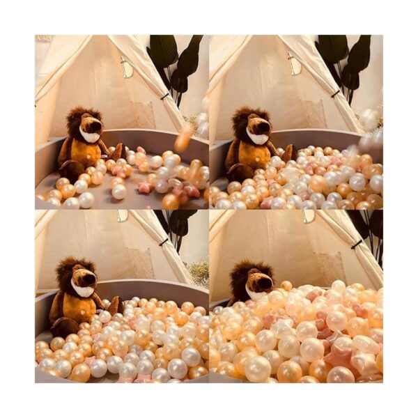 Realhaha Pelotas de estrella para niños pequeños 100_2