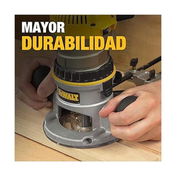 Rebajadora de base fija de 1 34 DEWALT DW616_5