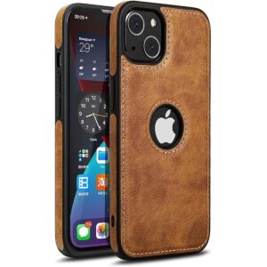 Razstorm Funda protectora de cuero de lujo para iPhone 13_1