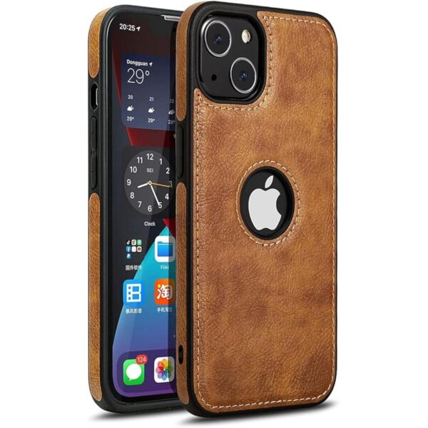 Razstorm Funda protectora de cuero de lujo para iPhone 13_1