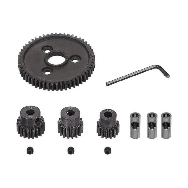 Rc Metal Steel 54T 32P Engranaje Espuela con 15T17T19T_1