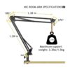 Razer Seiren Mini soporte de micrófono con suspensión de_5