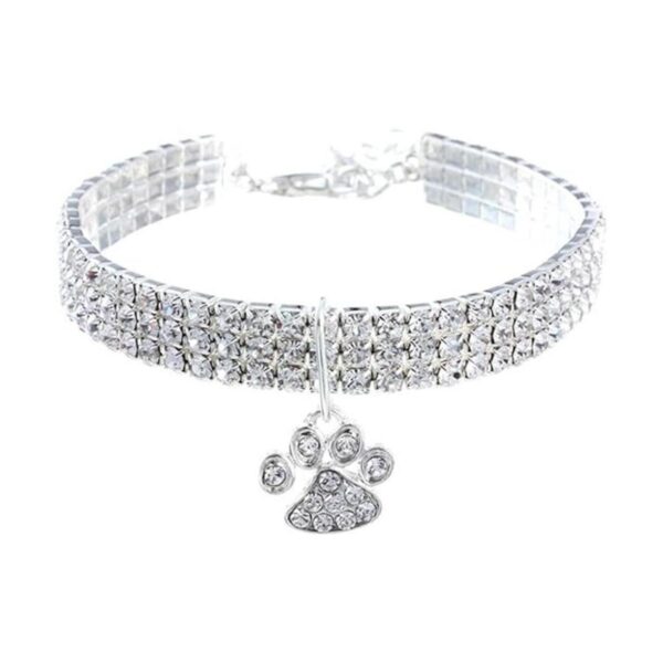 RayMinsino Collar para mascotas con diamantes colgante de_1