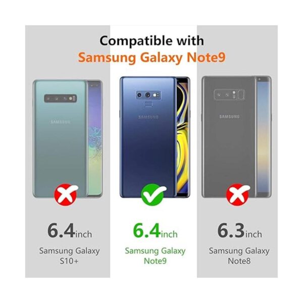 Rayboen Funda para Samsung Galaxy Note 9 diseño dual_2