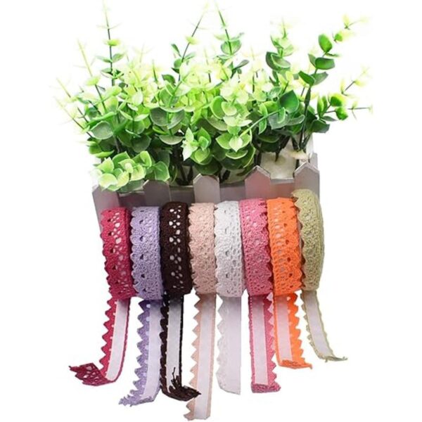 RayLineDo Cinta de encaje de algodón para decoración de