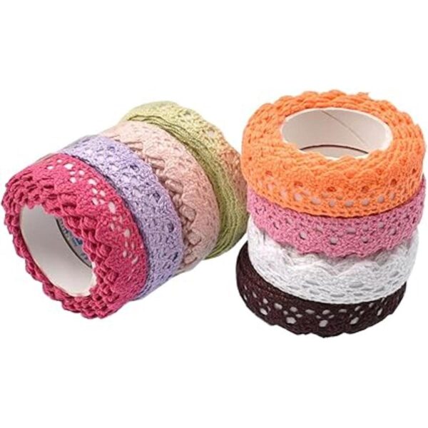 RayLineDo Cinta de encaje de algodón para decoración de