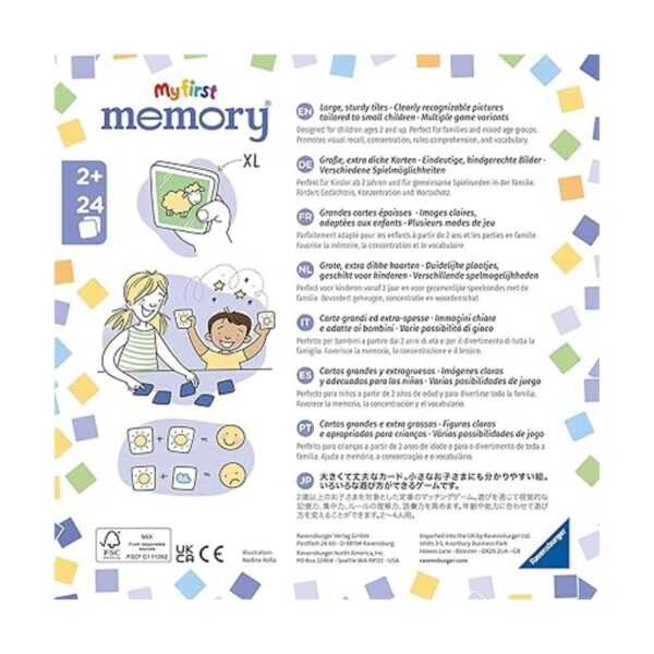 Ravensburger Vehicles My First Memory Juego para niños de_3