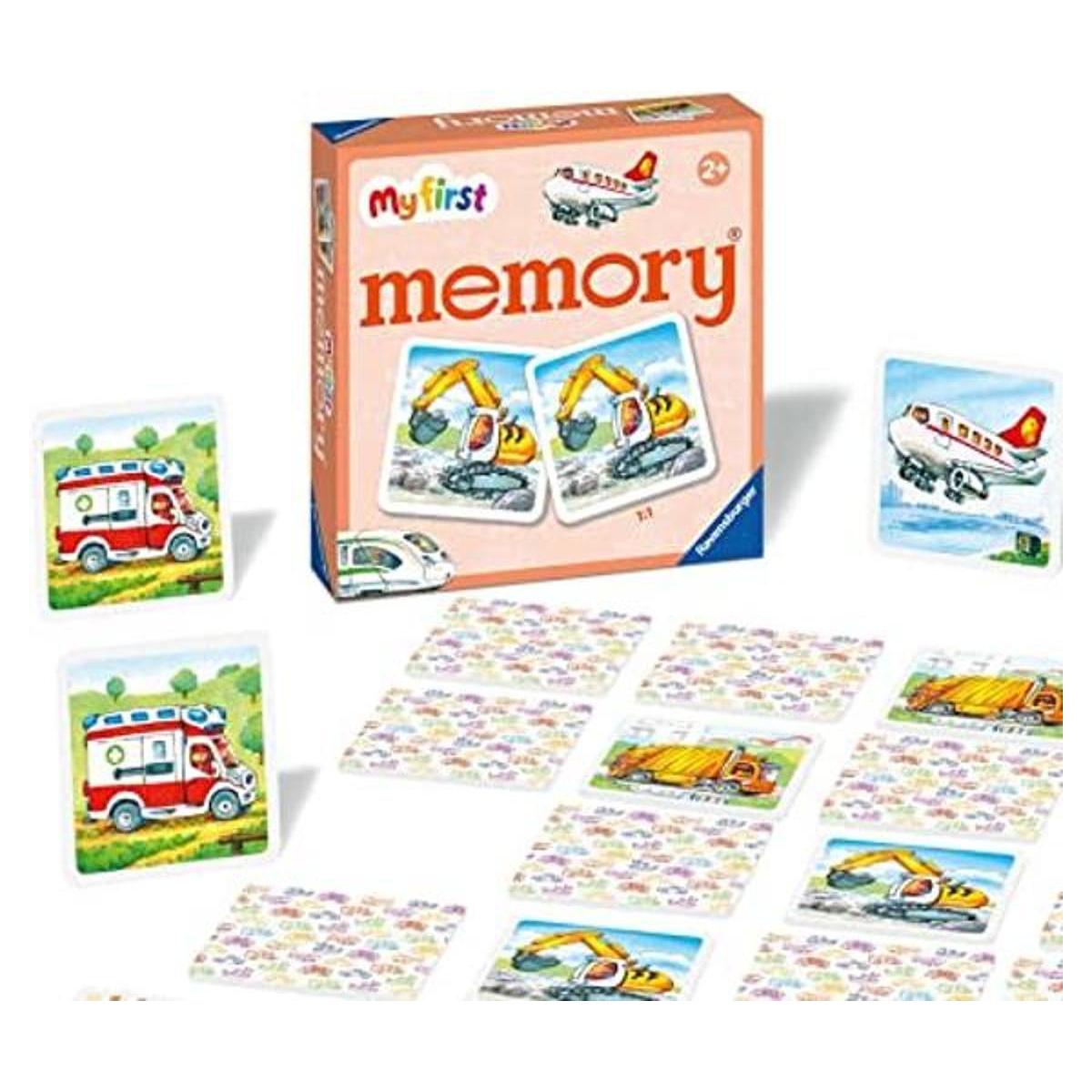 Ravensburger Vehicles My First Memory Juego para niños de