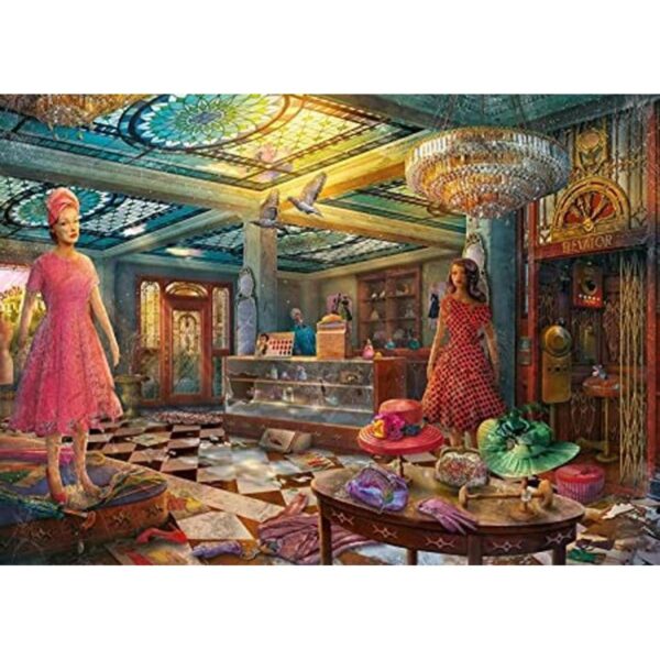 Ravensburger Serie abandonada rompecabezas de 1000 piezas_1