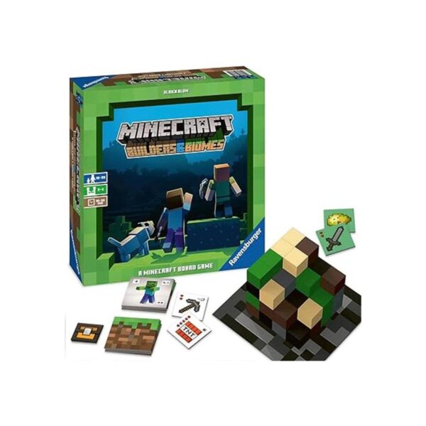 Ravensburger Minecraft Builders Biomes Strategy Juego_3