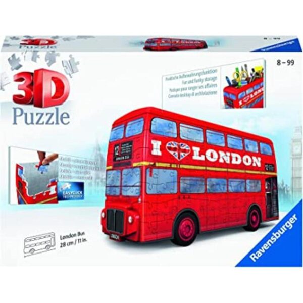 Ravensburger London Bus 216 piezas rompecabezas 3D para_1