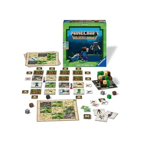 Ravensburger Minecraft Builders Biomes Strategy Juego_4