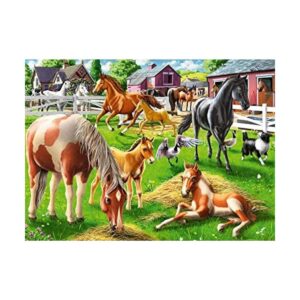 Ravensburger Happy Horses 60 PiezasPuzzles para niños_1