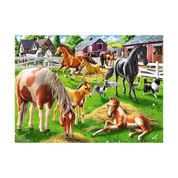 Ravensburger Happy Horses 60 PiezasPuzzles para niños_1