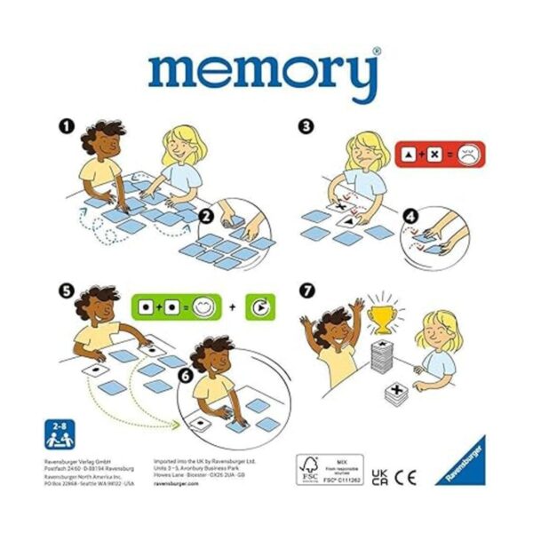 Ravensburger Animal Babies Juego de memoria para niños de_2