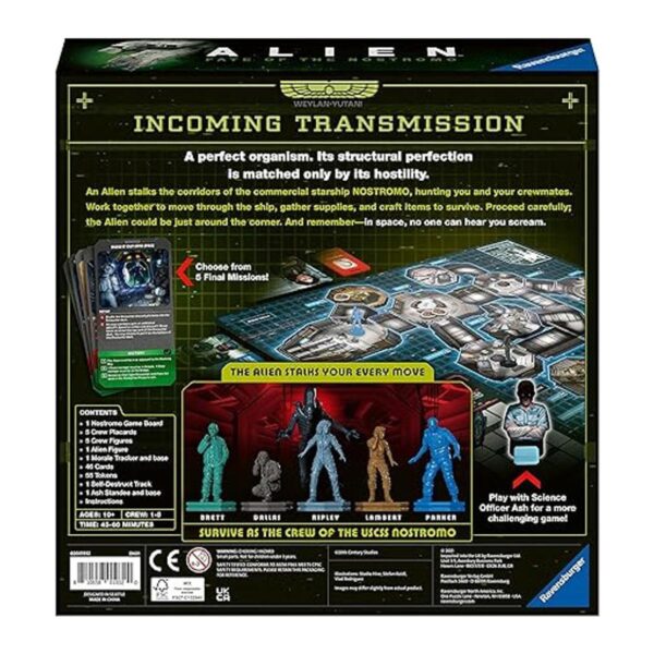 Ravensburger Alien Juego de mesa Fate of The Nostromo_6