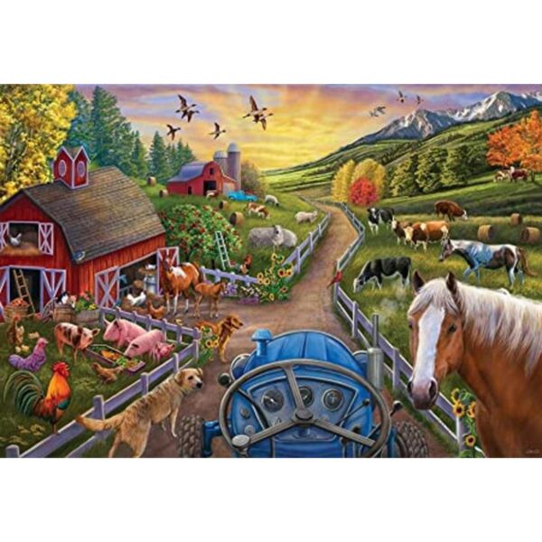 Ravensburger 3076 My First Farm Rompecabezas de piso_1