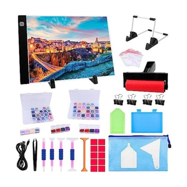 Ratukall Kit de 183 almohadillas de luz de pintura de