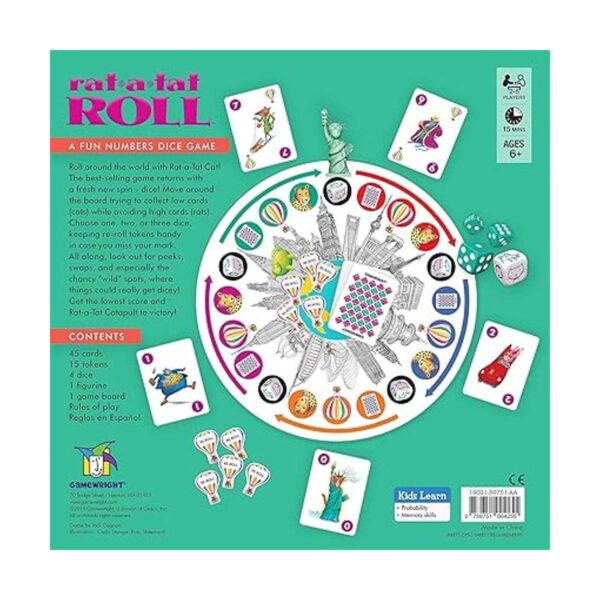 RatATat Roll Un divertido juego de dados de números_2