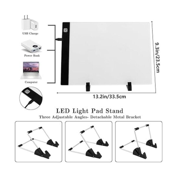 Ratukall Kit de 183 almohadillas de luz de pintura de