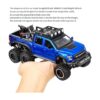 Raptor Pickup Truck Toy Diecast Metal modelo de automóvil_4