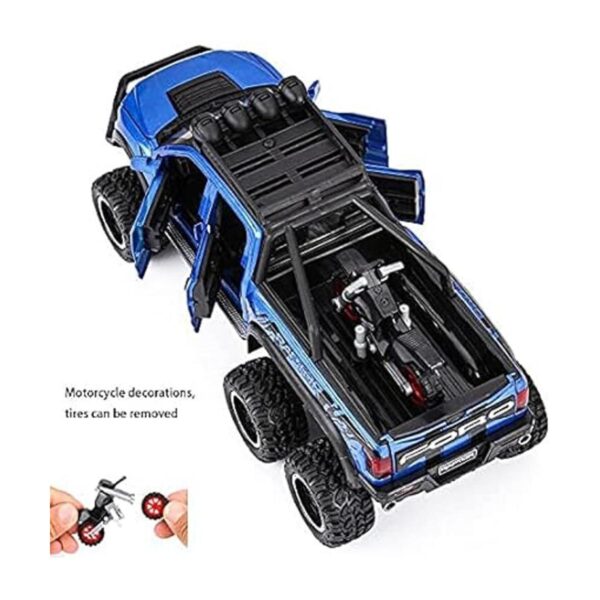 Raptor Pickup Truck Toy Diecast Metal modelo de automóvil_5
