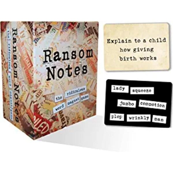 Ransom Notes El juego de fiesta con imán de palabras_1