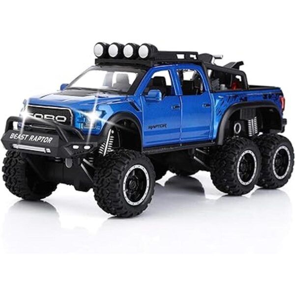 Raptor Pickup Truck Toy Diecast Metal modelo de automóvil_1
