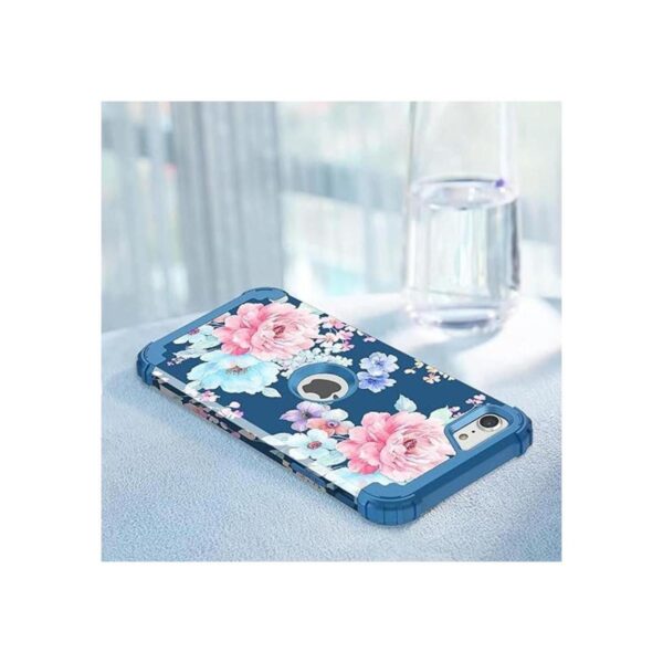 Rancase Funda para iPhone SE 2020 tres capas de_5